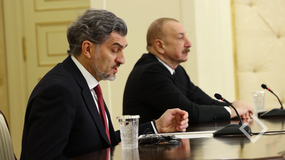 მიხეილ ყაველაშვილისა და ილჰამ ალიევის შეხვედრა